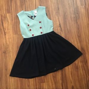 NWT Mint & Navy vintage retro style dress
